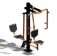 Уличный тренажер "Баттерфляй Жим ног" УТ347 в Казани