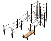 Спортивный комплекс воркаут ВС-194 в Казани