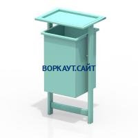 Урна с крышкой МАФ 1631 в Казани Урна с крышкой МАФ 1631 в Казани