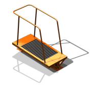 Уличный тренажер "Беговая дорожка" УТ 125 в Казани