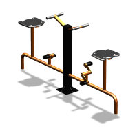 Уличный тренажер  "Вело двойной"   УТ211 в Казани