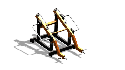 Силовой уличный тренажер  "Становая тяга"  УТ423 в Казани