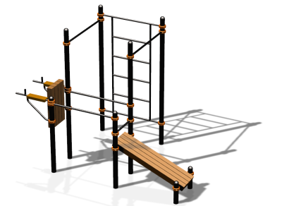 Спортивный комплекс воркаут ВС-82 в Казани
