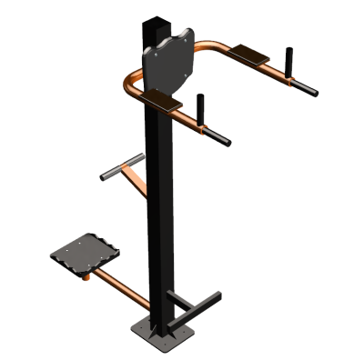 Уличный тренажер "Брусья Пресс Твистер" УТ345 в Казани