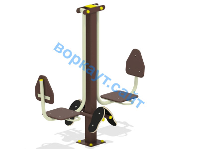 Уличный тренажер "Жим ногами горизонтальный " УТ 003 в Казани