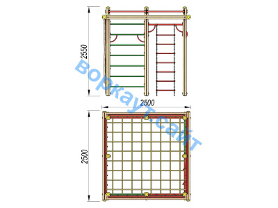 Детский спортивный комплекс ДСК 3110 в Казани Детский спортивный комплекс ДСК 3110 в Казани