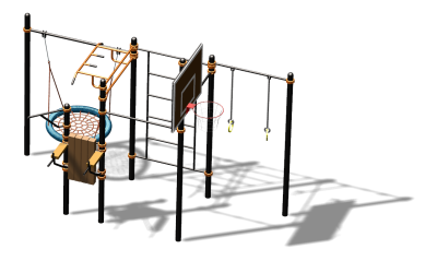 Спортивный комплекс воркаут ВС-104 в Казани