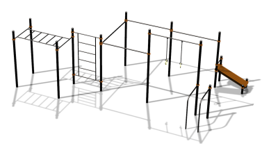Спортивный комплекс воркаут ВС-153 в Казани