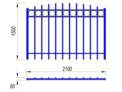 Ограждение спортивной площадки МАФ 5005 в Казани
