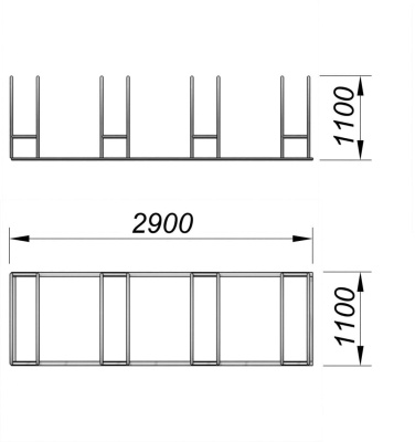 Велопарковка МАФ 6002 в Казани