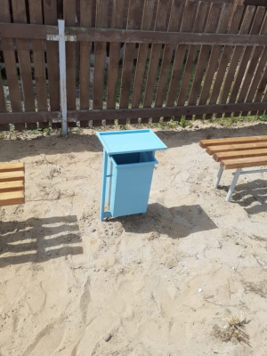 Урна с крышкой МАФ 1631 в Казани