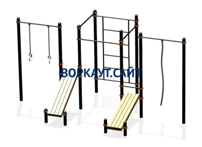 Спортивный комплекс воркаут ВС-44 в Казани