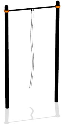 Турник с гимнастическим канатом ВС-34 в Казани