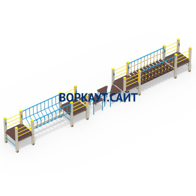 Детский спортивный комплекс Двойной мостик ДСК 3115 в Казани