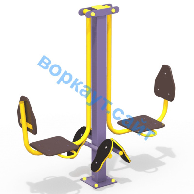 Уличный тренажер "Жим ногами горизонтальный " УТ 003 в Казани