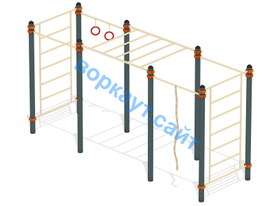 Воркаут комплекс гимнастический  ВС-24 в Казани