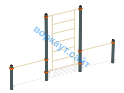 Шведская стенка с перекладинами ВС-13 в Казани