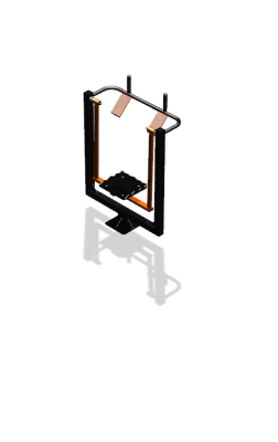 Уличный тренажер  "Маятник-пресс" УТ 104 в Казани