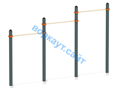 Турник тройной ВС-4 в Казани