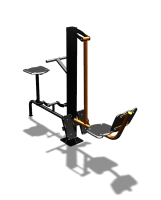 Уличный тренажер "Жим ногами Вело" УТ330 в Казани