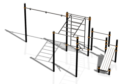 Спортивный комплекс воркаут ВС-87 в Казани