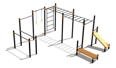Спортивный комплекс воркаут ВС-71 в Казани