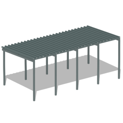 Теневой навес трибун МАФ 4130 в Казани