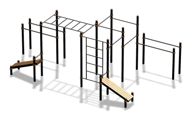Спортивный комплекс воркаут ВС-100 в Казани