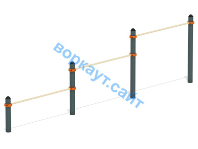 Каскад турников тройной ВС-6 в Казани