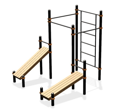 Спортивный комплекс воркаут ВС-42 в Казани