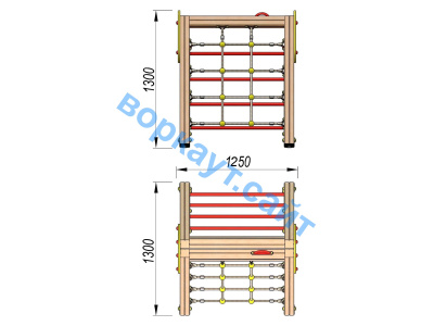 Детский спортивный комплекс ДСК 3201 в Казани
