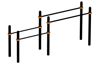 Брусья разновысокие ВС-15 в Казани