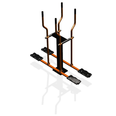 Уличный тренажер  "Лыжи двойные"   УТ210 в Казани