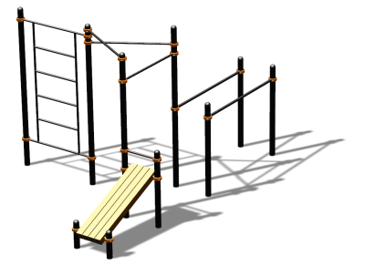 Спортивный комплекс воркаут ВС-140 в Казани