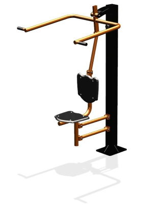 Уличный тренажер "Верхняя тяга одинарный" УТ 114 в Казани