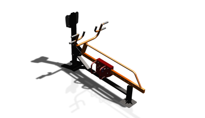 Силовой уличный тренажер  "Гребная тяга"  УТ414 в Казани