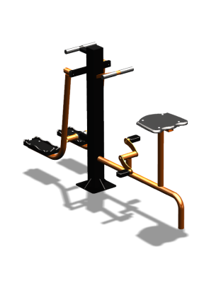 Уличный тренажер "Вело Шпагат" УТ320 в Казани