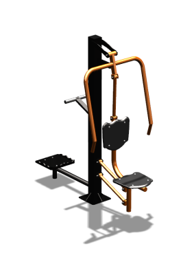 Уличный тренажер "Жим от груди Твистер" УТ328 в Казани