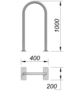 Велопарковка МАФ 6001 в Казани