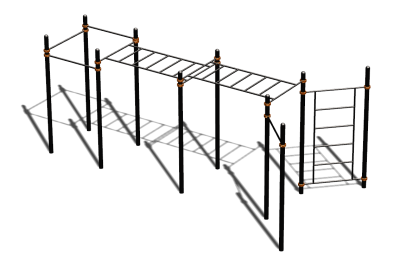 Спортивный комплекс воркаут ВС-118 в Казани