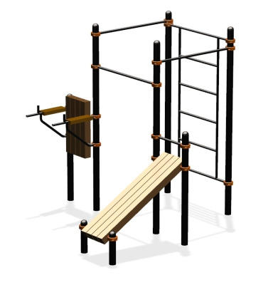 Спортивный комплекс воркаут ВС-64 в Казани