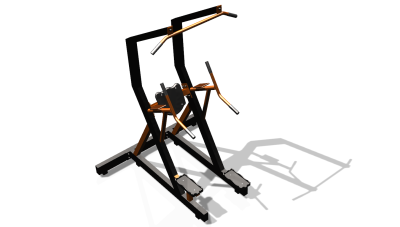 Силовой уличный тренажер  "Комбинированный станок"  УТ416 в Казани