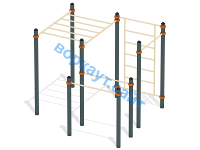 Спортивный комплекс воркаут ВС-48 в Казани