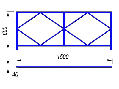 Ограждение площадки МАФ 5001 в Казани
