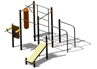 Спортивный комплекс воркаут ВС-93 в Казани