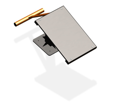 Уличный тренажер "Скамья для пресса" УТ 121 в Казани