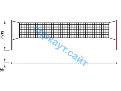 Волейбольные стойки СИО 3515 в Казани