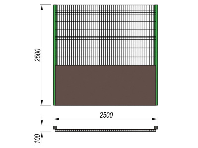 Ограждение хоккейной коробки МАФ 5202 в Казани