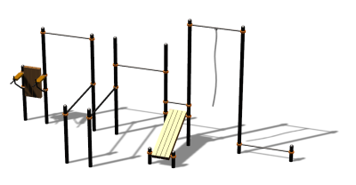 Спортивный комплекс воркаут ВС-90 в Казани