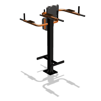 Уличный тренажер  "Брусья-пресс двойной"  УТ202 в Казани